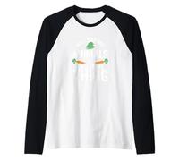 No Comer Animales es Algo mío Camiseta Manga Raglan