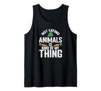 No Comer Animales es Algo mío Camiseta sin Mangas