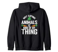 No Comer Animales es Algo mío Sudadera con Capucha