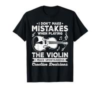 No cometo Errores al Tocar a los violinistas Camiseta
