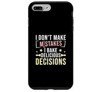 No cometo errores, horneo deliciosas decisiones pasteleros Carcasa para iPhone 7 Plus/8 Plus