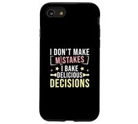 No cometo errores, horneo deliciosas decisiones pasteleros Carcasa para iPhone SE (2020) / 7 / 8