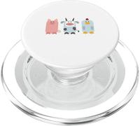 No como a mis Amigos - Vegetariano Amante de los Animales Libre de Crueldad PopSockets PopGrip para MagSafe