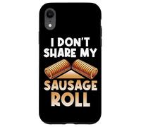 No comparto mi Rollo de Salchicha Pastelería Salchichas para Comer Alimentos Carcasa para iPhone XR