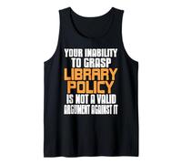 No Comprender Las Reglas No Es Argumento Válido Camiseta sin Mangas