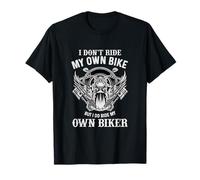 No conduzco mi propia bicicleta, pero sí monto mi propio motociclista Camiseta