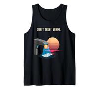 No confíe en verificar la verdad a prueba de libertad auto custodia bitcoin Camiseta sin Mangas