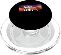 No confíe en verificar la Verdad a Prueba de Libertad Auto custodia Bitcoin PopSockets PopGrip para MagSafe