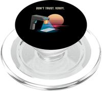 No confíe en verificar la verdad a prueba de libertad auto custodia bitcoin PopSockets PopGrip para MagSafe