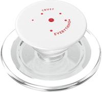 No confíes en los átomos, lo componen Todo Divertido Escuela Ciencia PopSockets PopGrip para MagSafe