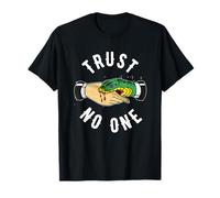No confíes en nadie que te agite la mano con un aspecto minimalista Camiseta