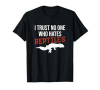 No confío en Nadie Que Odie a los Reptiles, Divertido Propietario de un geco Leopardo Camiseta