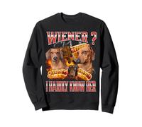 No conozco a su Divertido Perro Salchicha Doxie Chiweenie Sudadera