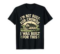 No Construido para multitudes Vida en el Campo Granja Camiseta
