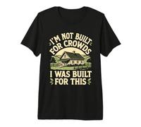 No Construido para multitudes Vida en el Campo Granja Camiseta Premium