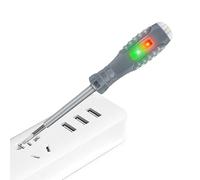 No contact Voltage Tester Pen - Juego de destornilladores de cabeza plana | Electric Pen Screwdrivers, High Torque Strong Magnetic Flathead Phillips Screwdriver Electricity Detector for Ac/DC Circuit