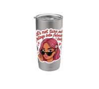 No convirtamos nuestros sentimientos en delitos graves hoy Mujeres negras Vaso térmico de acero inoxidable de doble pared