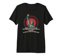 No crecí Diciendo con Libertad y Justicia para Todos Camiseta Premium