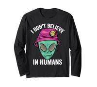 No Creo en los Seres Humanos Alien Manga Larga
