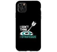 No Creo Que estrategice Diana Divertida Jugador de Dardos Carcasa para iPhone 11 Pro MAX