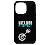 No Creo Que estrategice Diana Divertida Jugador de Dardos Carcasa para iPhone 13 Pro