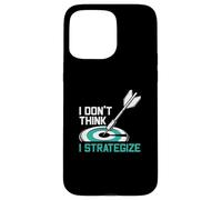 No Creo Que estrategice Diana Divertida Jugador de Dardos Carcasa para iPhone 15 Pro MAX