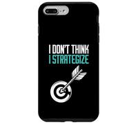 No Creo Que estrategice Diana Divertida Jugador de Dardos Carcasa para iPhone 7 Plus/8 Plus