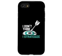 No Creo Que estrategice Diana Divertida Jugador de Dardos Carcasa para iPhone SE (2020) / 7/8