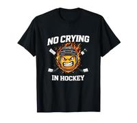 No Crying in Hockey Funny Sports Gift Camiseta