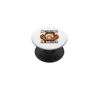 No Crying in Soccer Funny Sports Gift PopSockets PopGrip Adhesivo