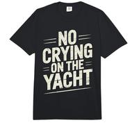 No Crying On The Yacht Chistes sobre navegación de Lujo Comfort Colors Adult Heavyweight T-Shirt
