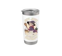 "No cualquier bruja, soy La Befana" Epifanía italiana divertida Vaso térmico de acero inoxidable de doble pared