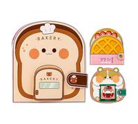 No-Cut Quiet Busys Books - Dibujos animados Interactive Craft Toy, Hands-On Skill Building Activity, Reusable Educational Pages, Child-Safe Learning Design | Perfect for Study Room, Classroom, Bedroom