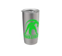 No Days Off Entrenamiento Motivación Gimnasio Fitness Vaso térmico de acero inoxidable de doble pared