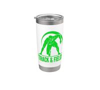No Days Off Entrenamiento Motivación Gimnasio Fitness Vaso térmico de acero inoxidable de doble pared