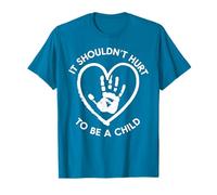 No debería doler ser una conciencia sobre la prevención del abuso infantil Camiseta