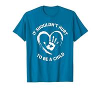 No debería doler ser una conciencia sobre la prevención del abuso infantil Camiseta