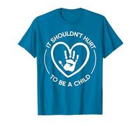 No debería doler ser una conciencia sobre la prevención del abuso infantil Camiseta