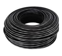 No definido - Cable utp Cat 5+ Especial exeterior Negro Bobina 500m