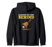 No Dejar a Nadie atrás Educador de Maestros de educación Especial Sudadera con Capucha