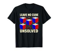No Dejar Cubo sin Resolver Speed Cuber Camiseta