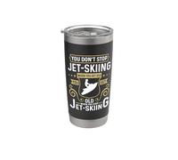 No dejas de Jet Skiing cuando esquiador Deportes acuáticos Jet Skiing Vaso térmico de acero inoxidable de doble pared