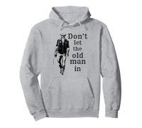 No Dejes Que el Viejo en Vintage Hombre Caminando con una Guitarra Sudadera con Capucha