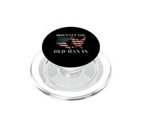 No Dejes Que el Viejo lleve una Bandera Estadounidense Vintage PopSockets PopGrip para MagSafe