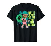 No Dejes Que Esta Bonita Cara te engañe Me muevo como una Hermana Jefe Camiseta gráfica económica