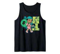 No Dejes Que Esta Bonita Cara te engañe Me muevo como una Hermana Jefe Camiseta sin Mangas