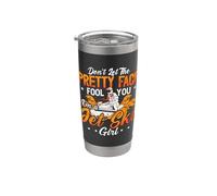 No dejes que la cara bonita te engañe Deportes acuáticos Jet Skiing Vaso térmico de acero inoxidable de doble pared