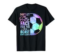 No dejes que la cara bonita te engañe Soy una bestia en mis tacos Camiseta
