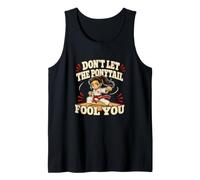 No Dejes Que la Cola de Caballo te engañe Karate Humor Chicas Camiseta sin Mangas