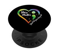 No Dejes Que tu Historia termine PopSockets PopGrip Adhesivo
